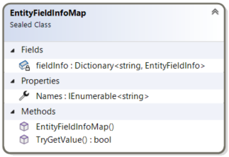 EntityFieldInfoMap class