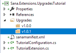 Folders Structure for 1.0.1